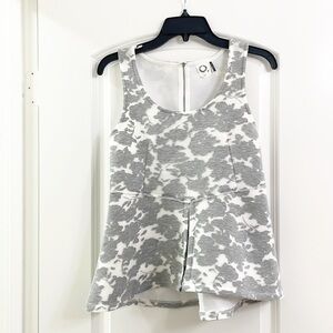 Akemi + Kin floral print lace overlay sleeveless top